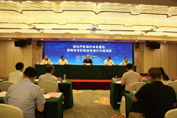 中国（潍坊）知识产权保护中心在全国知识产权保护体系建设暨规范专利商标申请行为培训班上作典型发言1.jpg