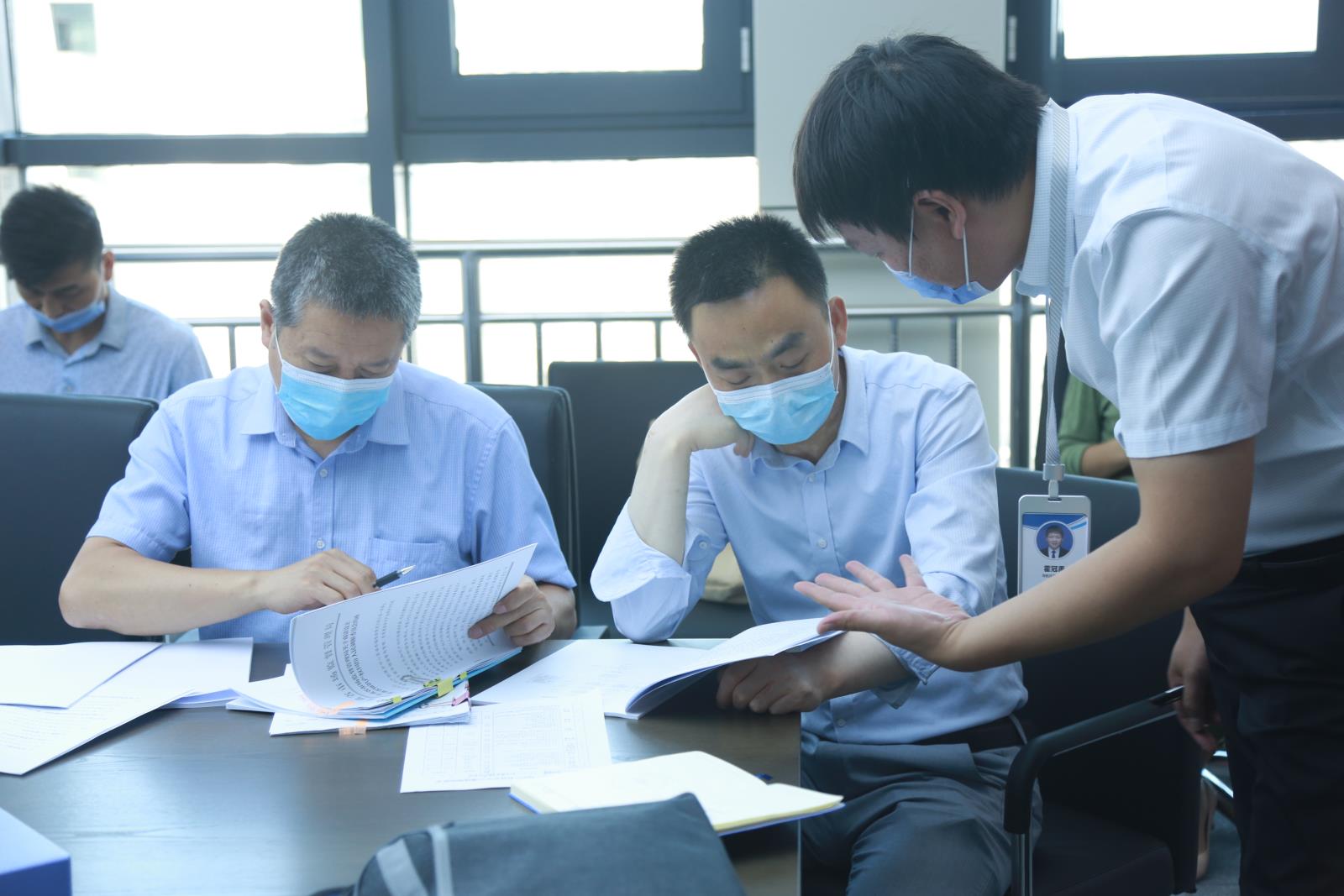 甘肃省市场监管局对中国（甘肃）知识产权 保护中心建设情况进行预验收4.jpg